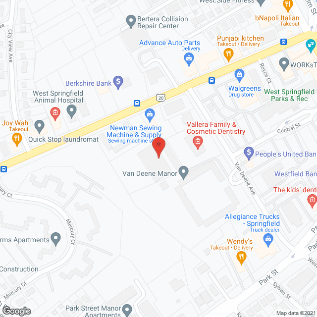 Center For Rehab & Nursing in google map