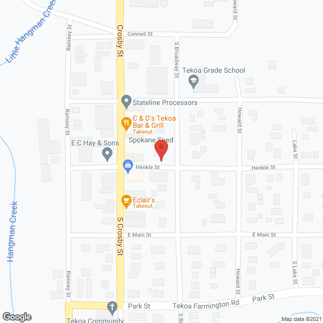 Tekoa Care Ctr & Retirement in google map