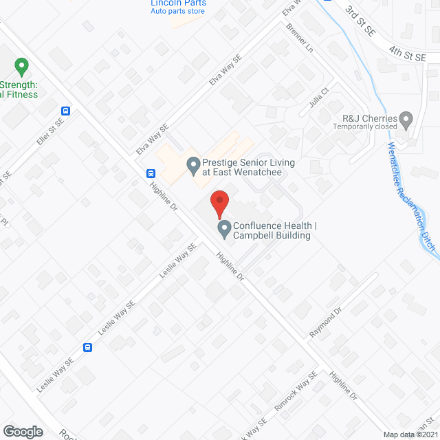 Highline Care Centers in google map