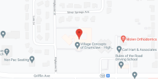 High Point Village in google map