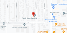 Family Home Care RHL in google map