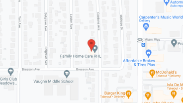 Family Home Care RHL in google map