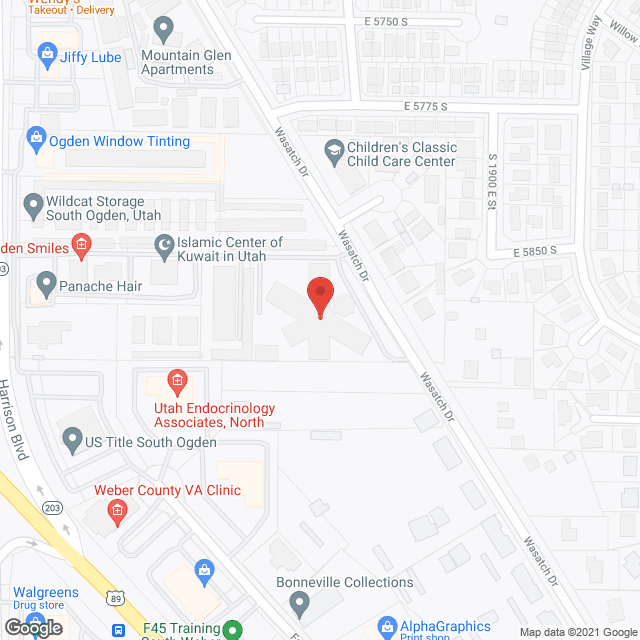 Mountain View Health Services in google map