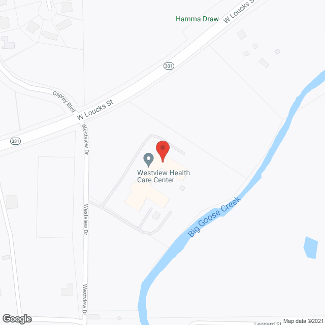 Westview Health Care Ctr in google map