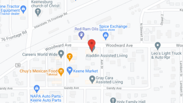 The Aladdin At Keenesburg in google map