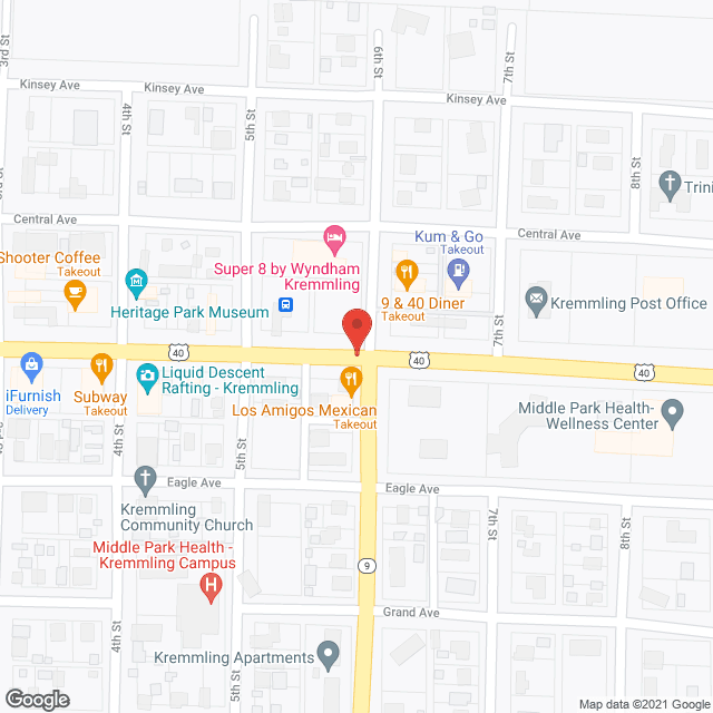 Cliffview Assisted Living Center in google map