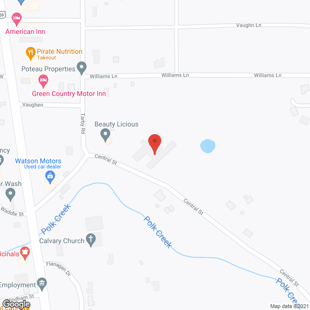 Poteau Retirement Ctr in google map