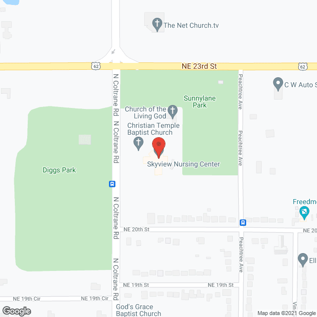 Skyview Nursing Ctr in google map