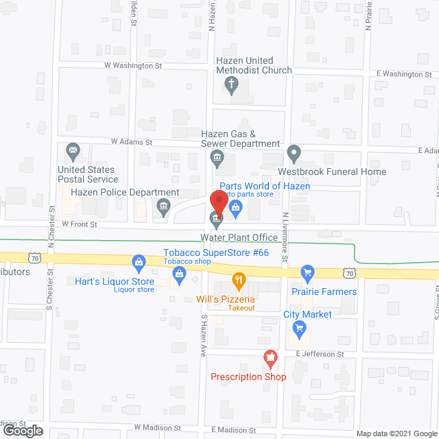 Prairie Healthcare in google map