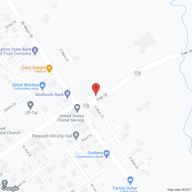 North Sabine Nursing Ctr in google map