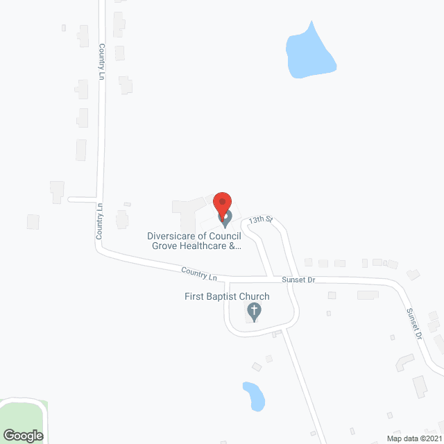 Twin Lake Healthcare Ctr in google map