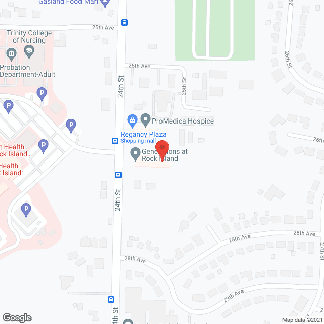 River Park Health Care in google map