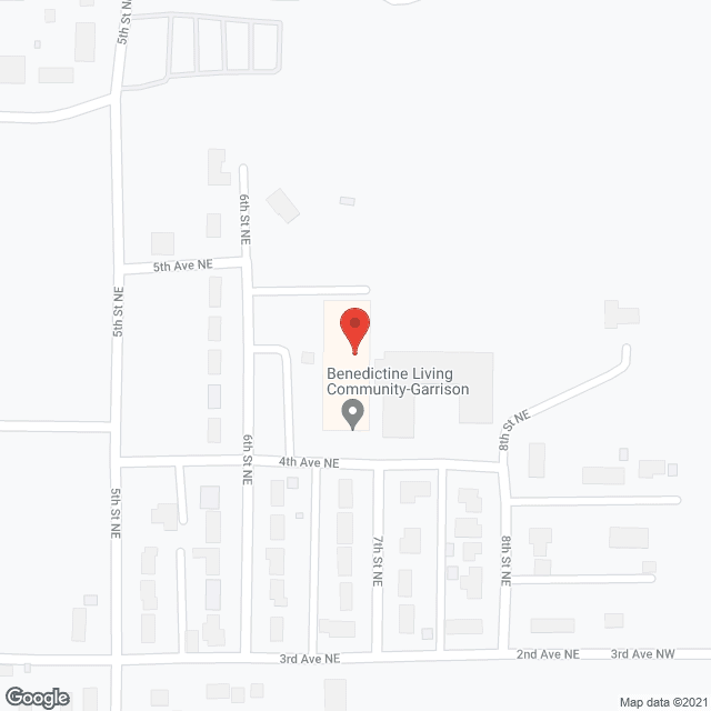 Benedictine Living Community Garrison in google map