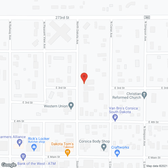 Leisure Living Corsica in google map