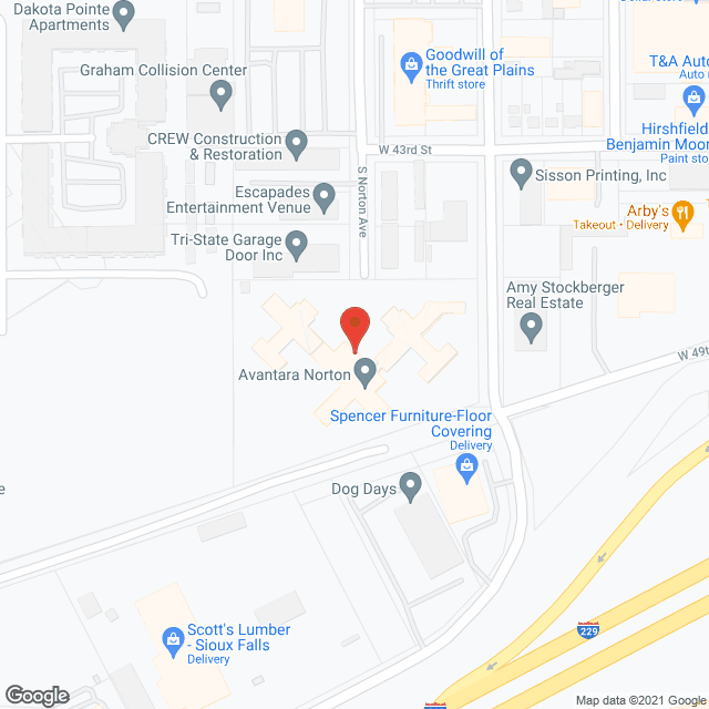 Southridge Health Care Ctr in google map