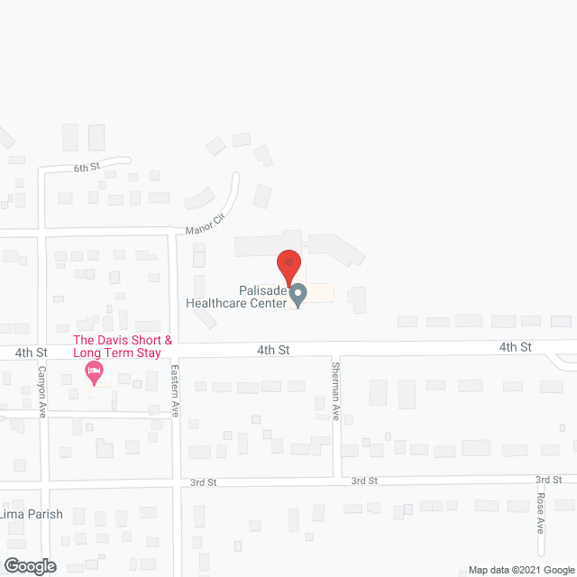Palisade Healthcare Center in google map