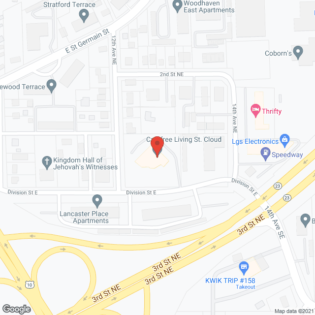 St Cloud Carefree Living by Oxford Living in google map