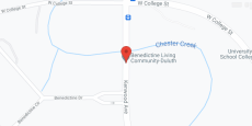 Benedictine Living Community Duluth in google map