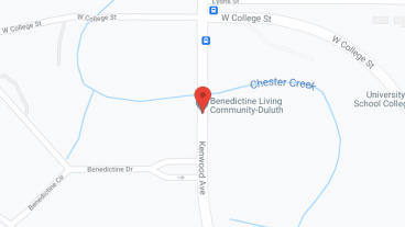 Benedictine Living Community Duluth in google map
