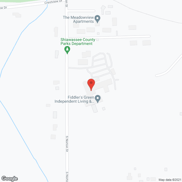 Fiddler’s Green Senior Community in google map