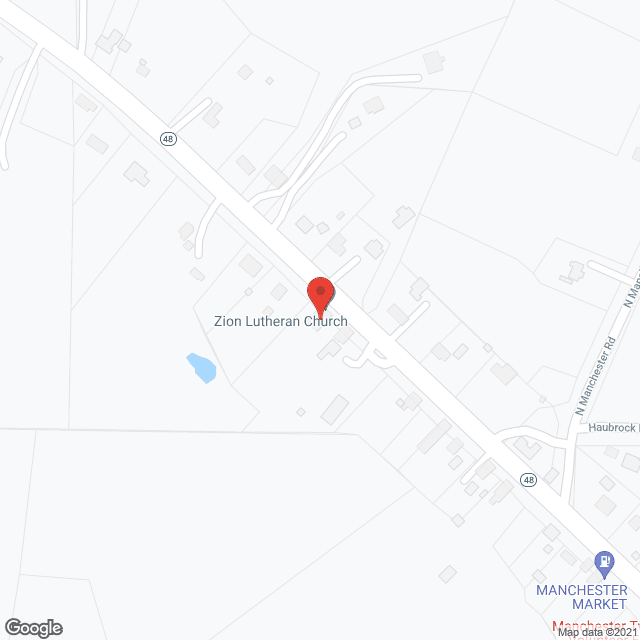 Zion Lutheran Church in google map