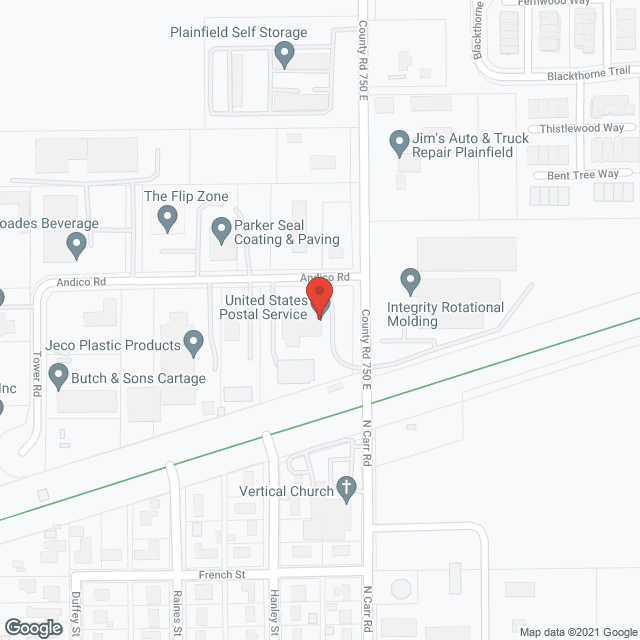 Plainfield Health Care Ctr in google map