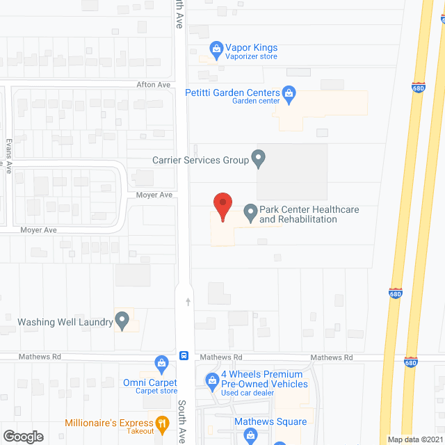 Boardman Community Care Ctr in google map