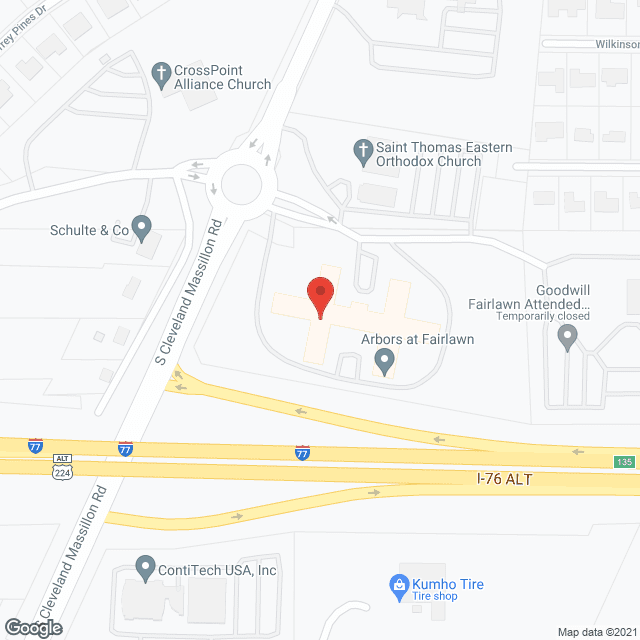 Arbors At Fairlawn in google map