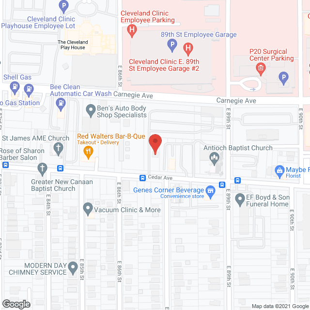 Cleveland Rehab & Special Care in google map