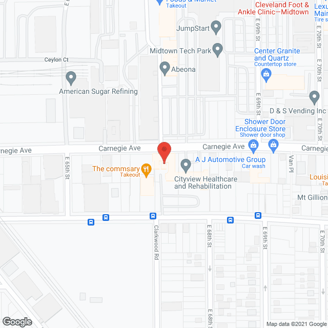 Cityview Nursing & Rehab Ctr in google map