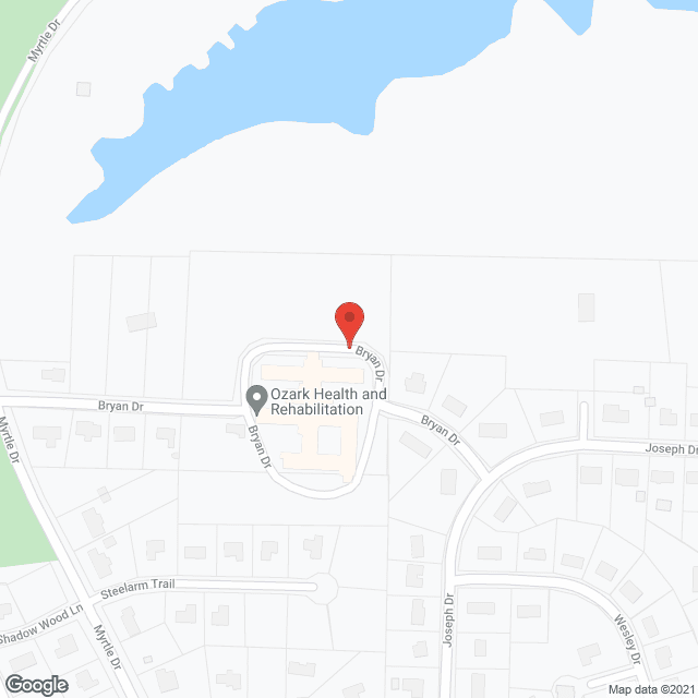 Ozark Nursing Facility in google map