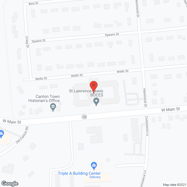 United Helper's Canton Nursing in google map