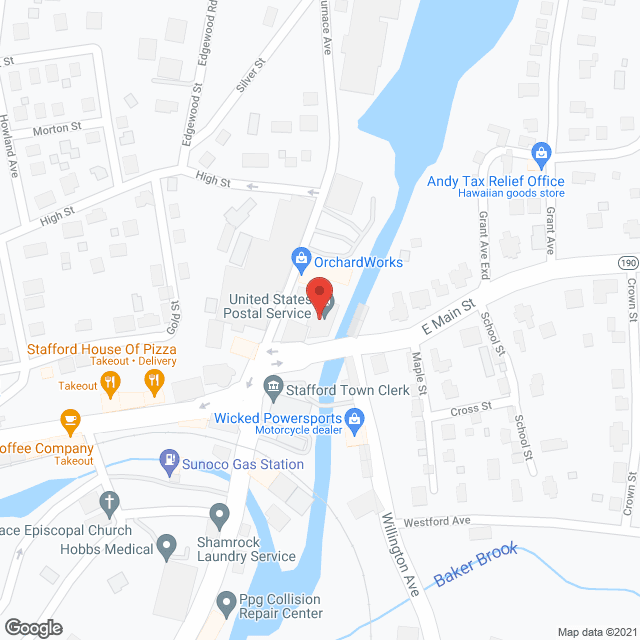 Evergreen Healthcare in google map