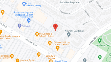 Newark Gardens in google map