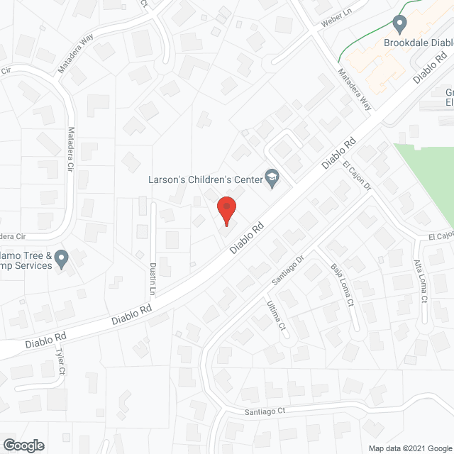 Diablo Senior Home in google map