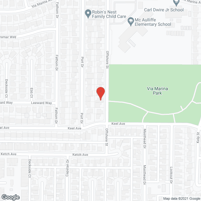 Las Posas Care Homes in google map