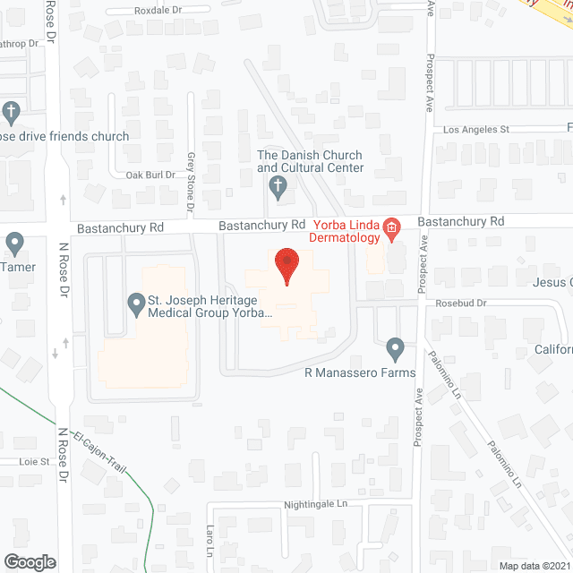 Senior Living Community in google map