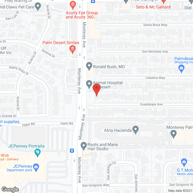 Desert Palms Assisted Living in google map