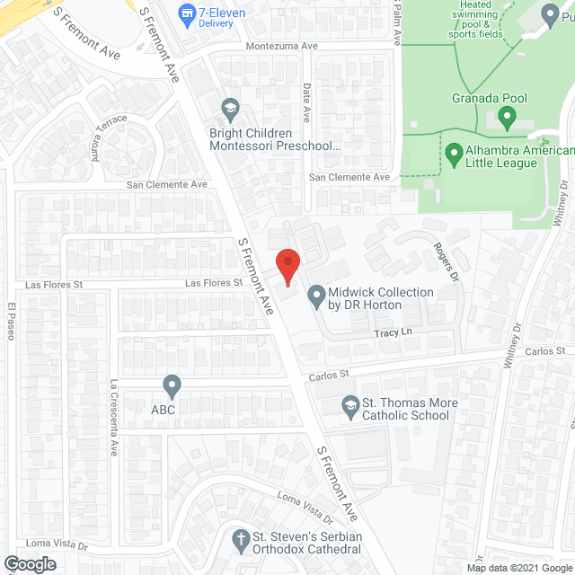 The Alhambra(CLOSED) in google map