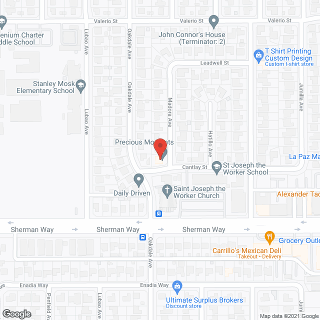 Bright Eyes IV in google map