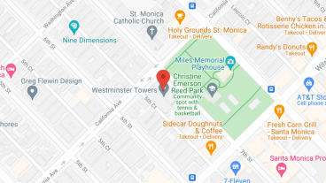Westminster Towers in google map