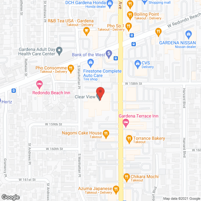 Clear View Alzheimer's & Dementia Care in google map