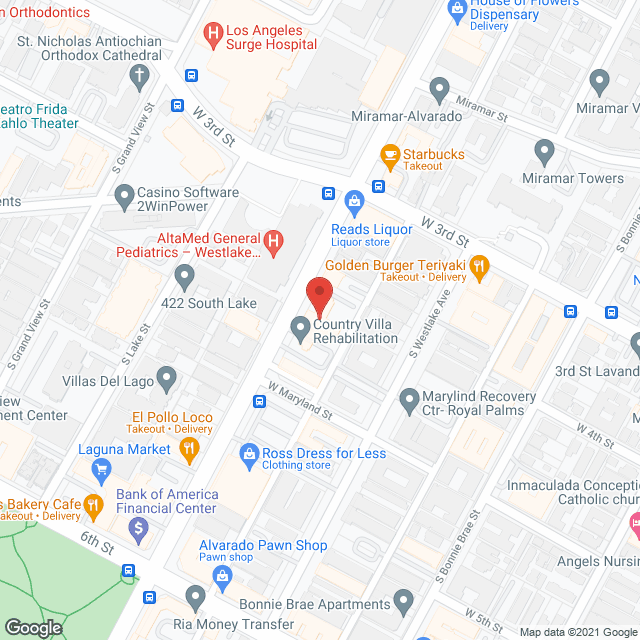 Rehabilitation Center of Los Angeles in google map