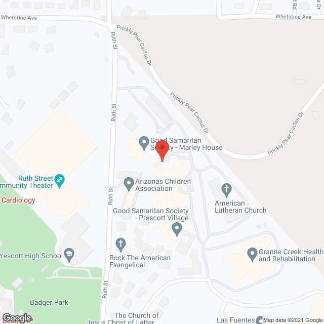 Prescott Village Independent Living in google map