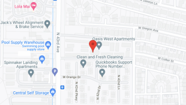 Oasis West Apartments in google map