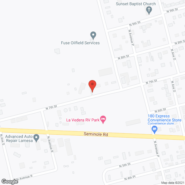 Lamesa Healthcare Ctr in google map