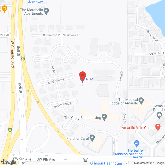 The Craig A Full Service Retirement Campus in google map