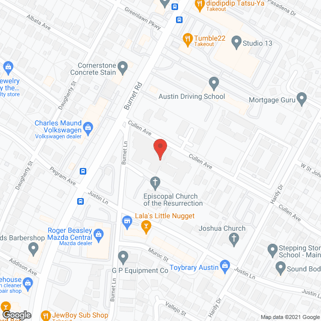 Retirement & Nursing Ctr in google map