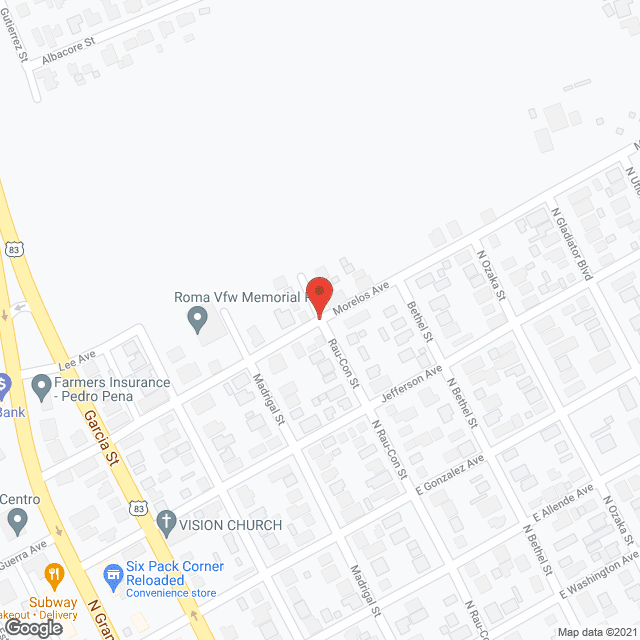 Roma Elderly Nutrition Ctr in google map