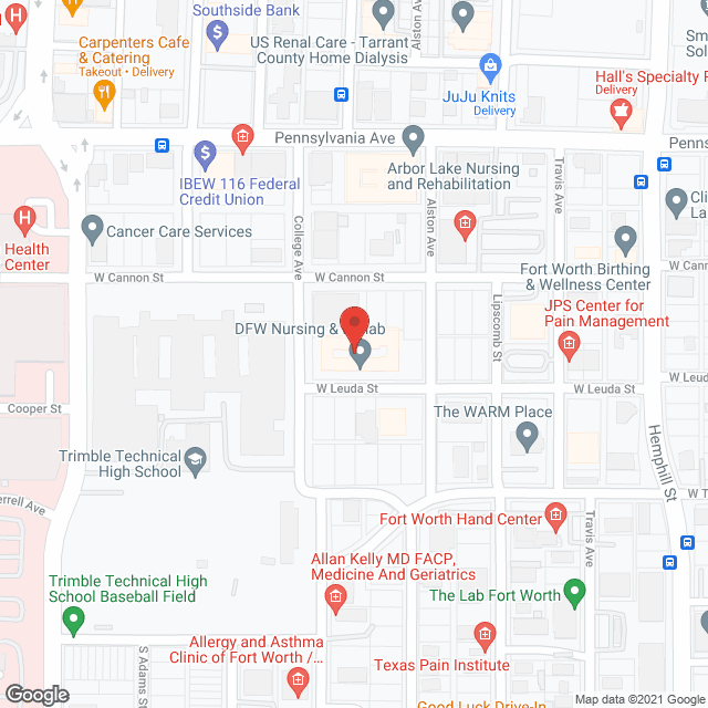 Kent's Nursing Ctr in google map